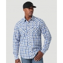 Wrangler Retro® Men's Long Sleeve Plaid Snap