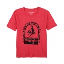 Wrangler® Boys' Short Sleeve Logo Tee