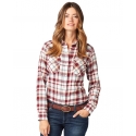 Wrangler® Ladies' Plaid Flannel Shirt
