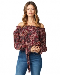 Wrangler Retro® Ladies' Off Shoulder Top