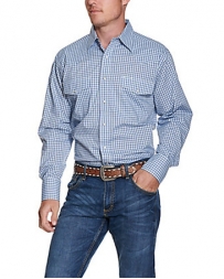 Wrangler® Men's Wrinkle Resistant LS Plaid