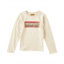 Wrangler® Girls' LS Logo Tee
