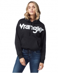 Wrangler Retro® Ladies' Bold Logo Cropped Hoodie