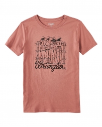 Wrangler® Ladies' Graphic SS Tee