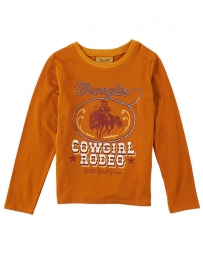 Wrangler® Girls' LS Rodeo Tee