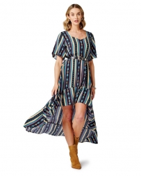 Wrangler® Ladies' Aztec Stripe Hi Lo Dress