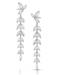 Montana Silversmiths® Ladies' Woodbine Falls Crystal Earrings