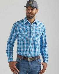 Wrangler® 20X® Men's Adv Comfort LS Plaid Shirt