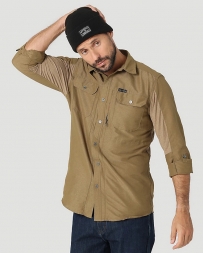 Wrangler® Men's ATG LS Mixed Material Shirt