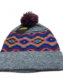 Black/White Aztec Beanie