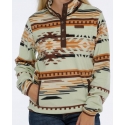 Cinch® Ladies' Aztec Polar Fleece Pullover