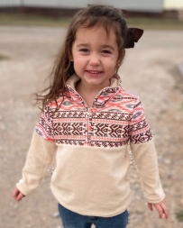 Kids' Aztec Print Fleece 1/4 Zip