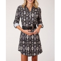 Roper® Ladies' Aztec Print Shirt Dress