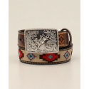 M&F Western Products® Boys' Aztec Stitched Belt