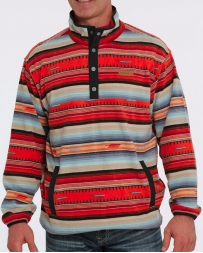 Cinch® Men's 1/4 Snap Aztec Fleece