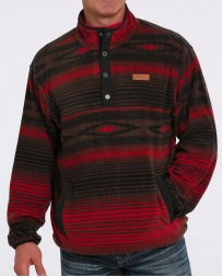 Cinch® Men's 1/4 Zip Aztec Fleece Pullover