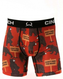 Cinch® Men's 6" Boxer Brief Dont Feed Bears