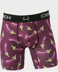 Cinch® Men's 6" Boxer Brief Eggplant