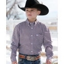 Cinch® Boys' Classic LS Button Up Print