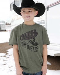 Cinch® Boys' SS Logo Tee