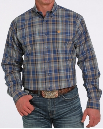 Cinch® Men's Classic Fit LS Plaid