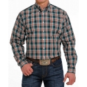 Cinch® Men's Classic Fit LS Plaid