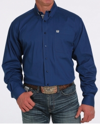 Cinch® Men's Classic Fit LS Solid Royal