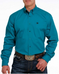 Cinch® Men's Classic Fit LS Solid Teal