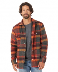 Wrangler® Men's Flannel Quilted Line Shirt Jack