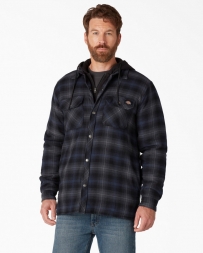 Dickies® Men's Fleece Hooded Flannel Shirt Jack