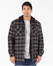Dickies® Men's Fleece Hooded Flannel Shirt Jack