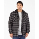 Dickies® Men's Fleece Hooded Flannel Shirt Jack