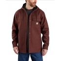 Carhartt® Men's Fleece Lined Hooded Shirt Jac