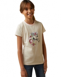 Ariat® Girls' Flora Horse Graphic Tee