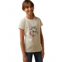 Ariat® Girls' Flora Horse Graphic Tee