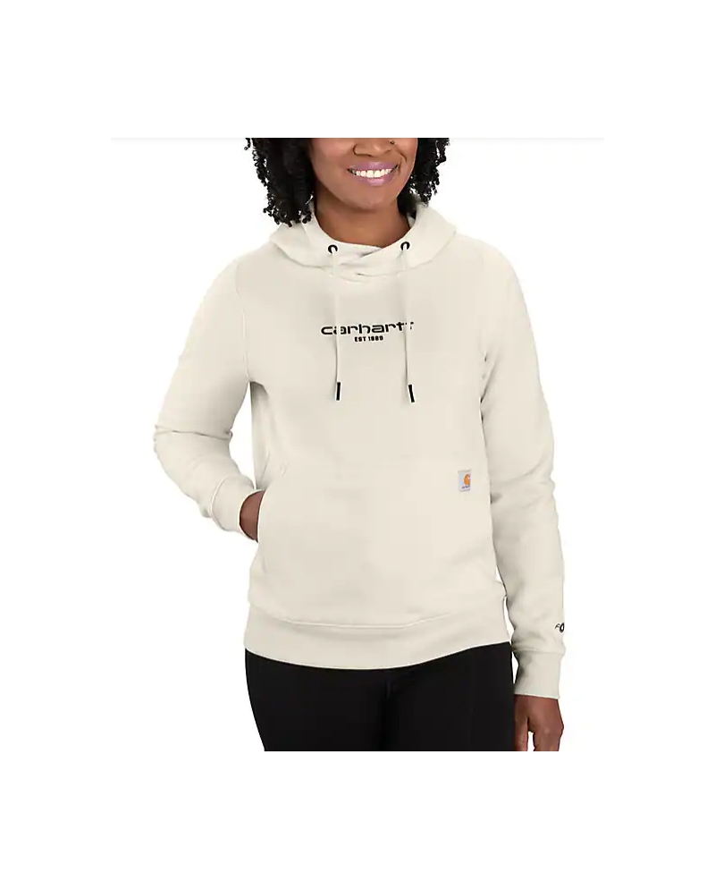 Carhartt® Ladies' Force Lightweight Logo Hoodie - Fort Brands