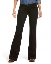 Ariat® Ladies' Mid Rise Black Trouser