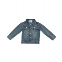 Girls' Fringed Back Denim Jacket