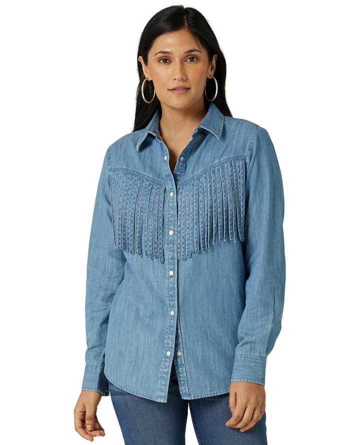 【COLOR iN ID】western tassle denim il_fullxfull.