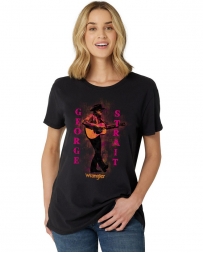 Wrangler® Ladies' George Strait Logo Tee