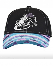 Cowgirl Hardware® Girls' Painted Desert Horse Cap