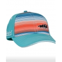 Cowgirl Hardware® Girls' Serape Running Horses Cap