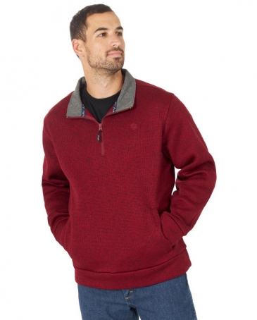 George Strait® Men's Knit Pullover 1/4 Zip - Fort Brands