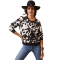 Ariat® Ladies' Holstein Crew Sweatshirt