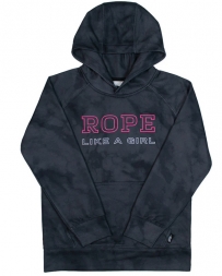 Hooey® Girls' Rope Like A Girl Hoody