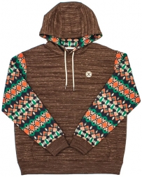 Hooey® Kids' Aztec Brown Hoodie