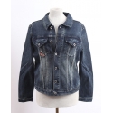 Grace in LA Ladies' Horseshoe Denim Jacket