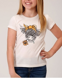 Roper® Girls' Hungry Highland Graphic Tee