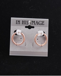 In His Image Accessories® Ladies' 1" Asst Hoops