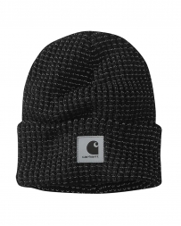 Carhartt® Men's Knit Beanie With Reflective Patch